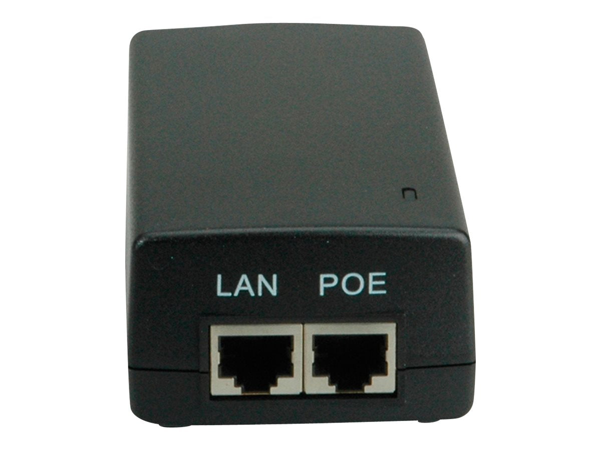 VALUE Gigabit PoE+ Injektor 30W Vorderansicht