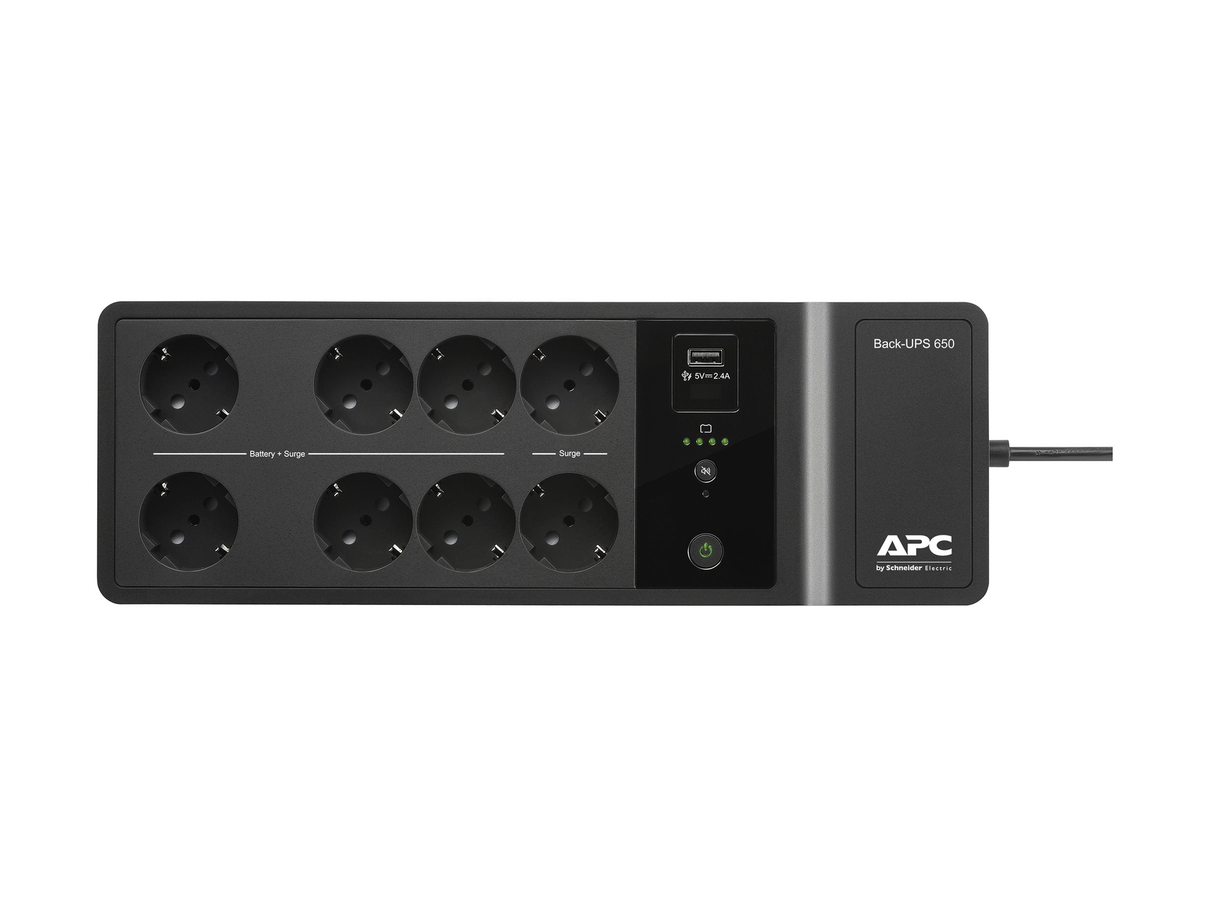 Vorderansicht der APC Back-UPS BE650G2-IT USV