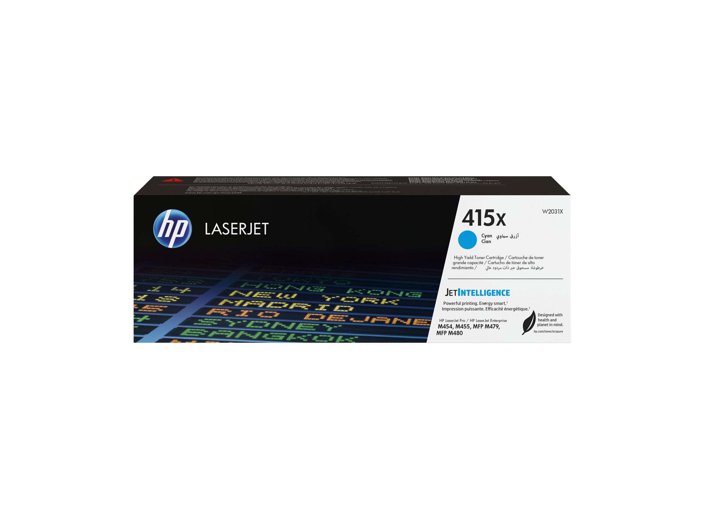 HP 415X Cyan LaserJet Toner Cartridge Verpackung