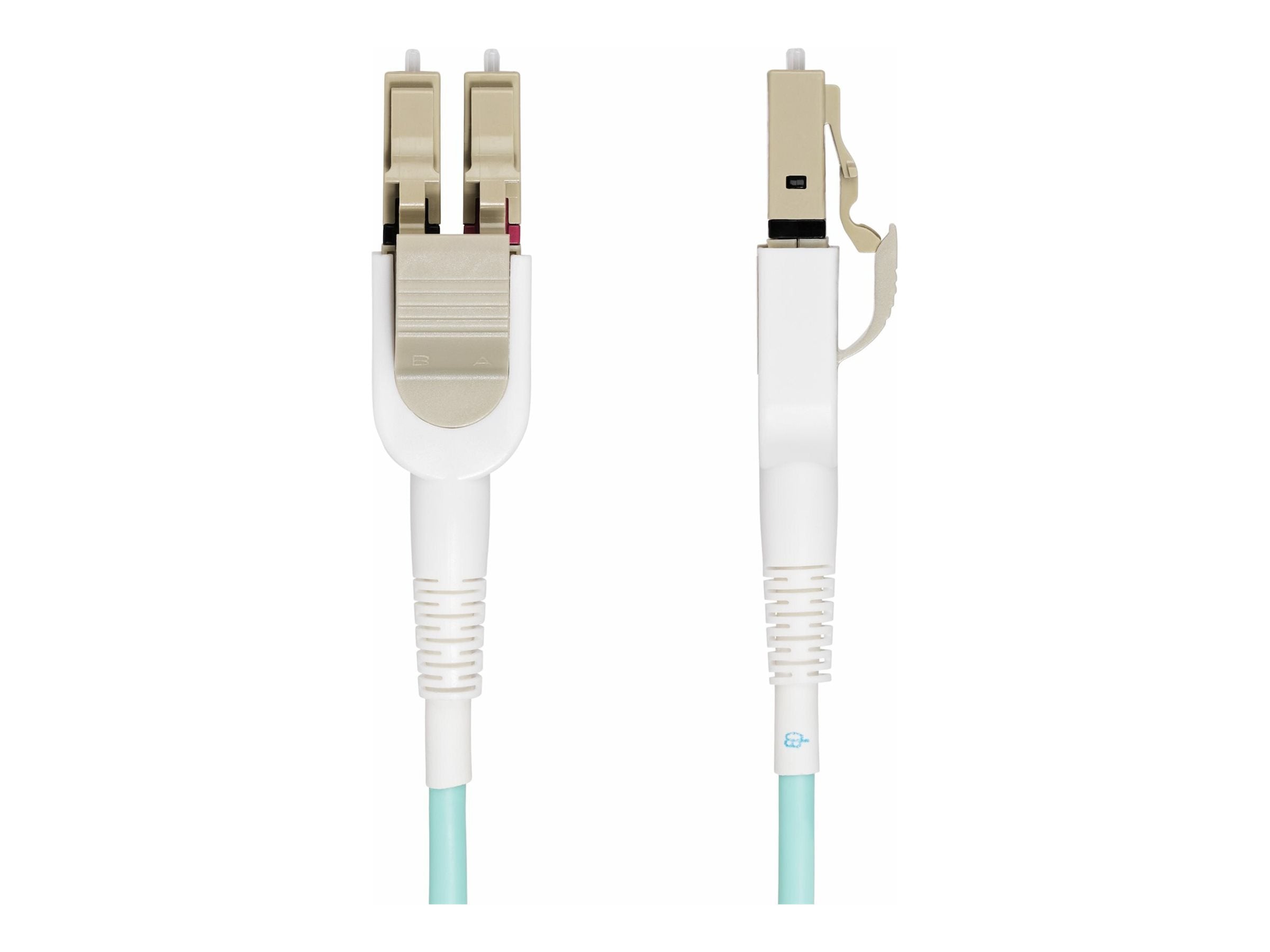 STARTECH.COM 5m LC zu LC UPC OM4 Polaritätswechsel Multimode Glasfaser Patchkabel 50/125um 100Gbps LSZH LWL Verlegekabel/Glasfaserka