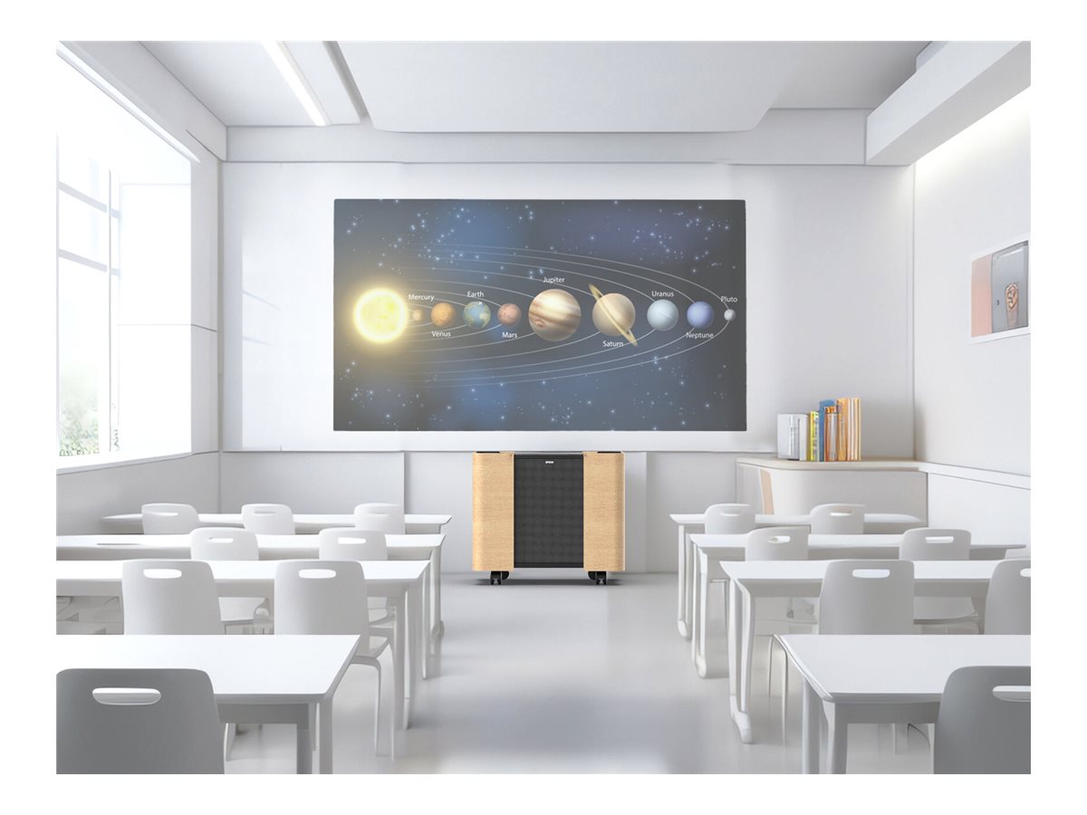 EPSON Mobile A/V Cabinet ELPCS01 Innenansicht
