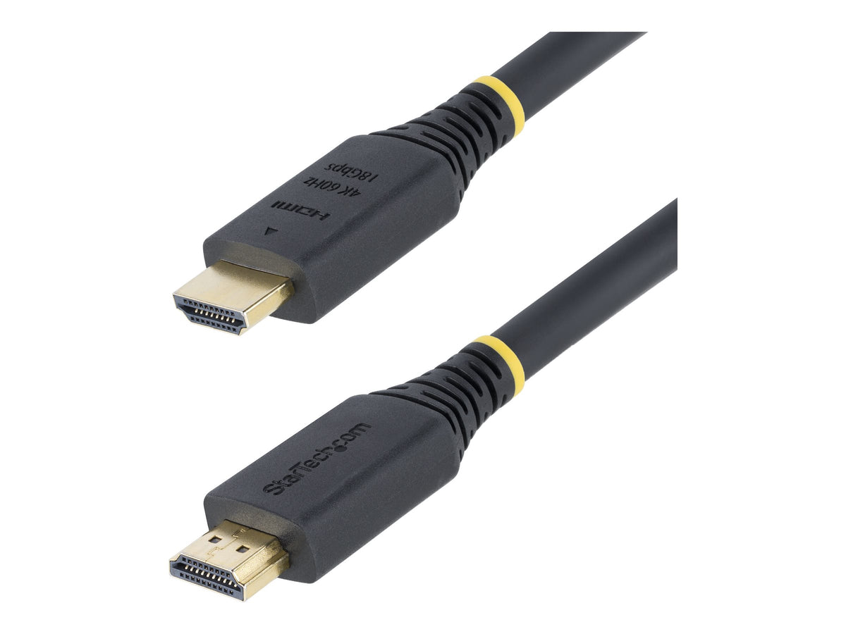 STARTECH.COM 7m Premium Zertifiziertes High Speed HDMI Kabel 4K 60Hz/1440p 144Hz 18Gbps UHD HDMI 2.0 Arc Kabel TV/PC