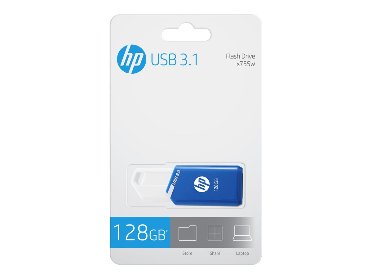 HP x755w USB Stick 128GB Verpackung