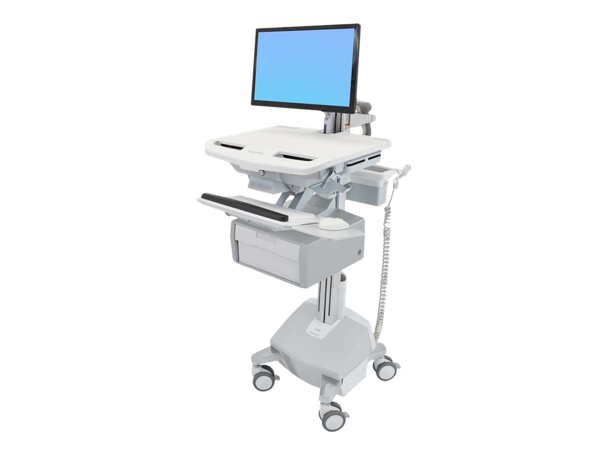 Detailansicht der Schublade des ERGOTRON StyleView Wagens