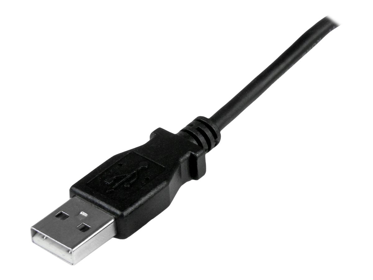 STARTECH.COM 1m Micro USB Kabel - A to Up Angle Micro B Detailansicht