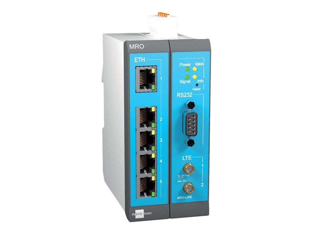 INSYS icom MRX2 LTES-US 1.0 Router USA/Kanada-Frequenzen VPN-Option / vorher MRO-L210