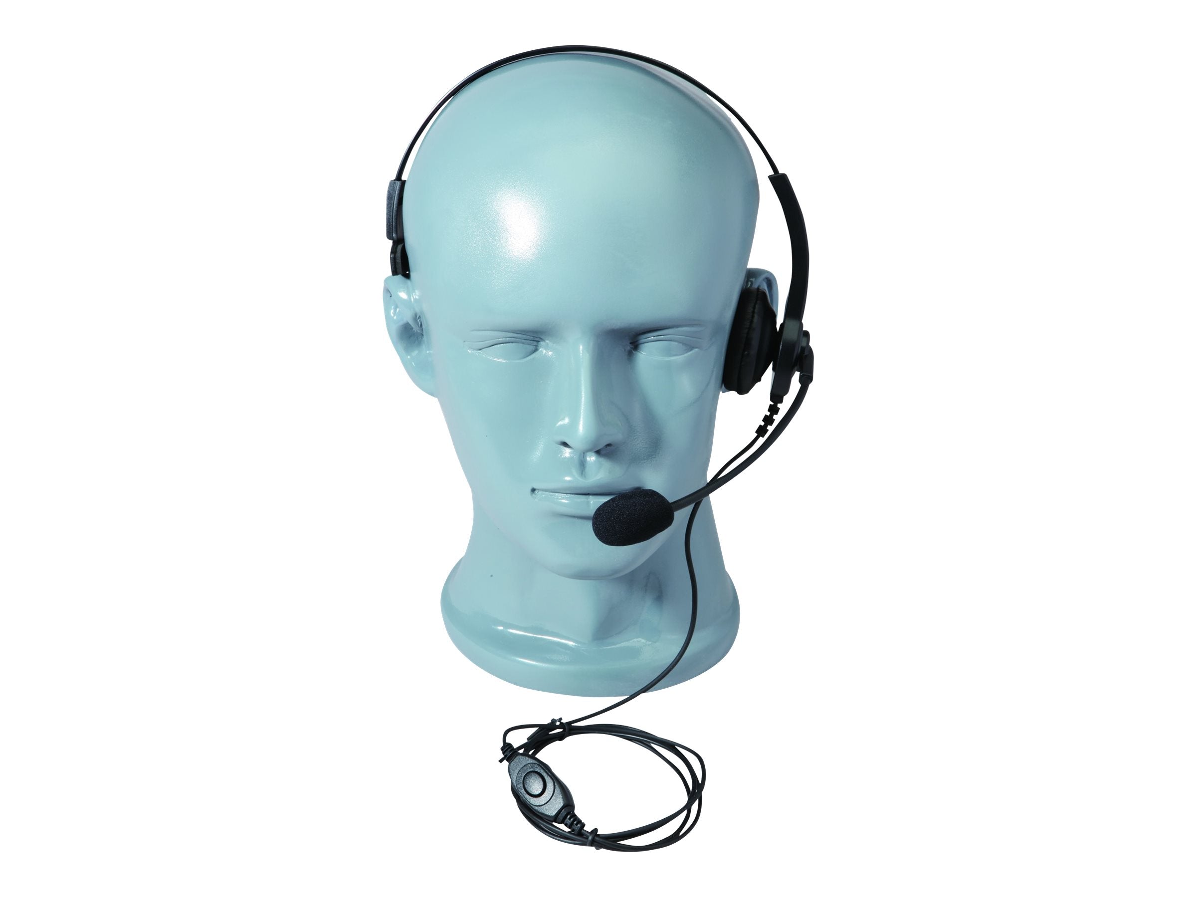 COPACKS Hörsprechgarnitur passend für Motorola CLP446e/ CLPe-Serie mit PTT-Kopfhörer Ohne Schwanenhalsmikro