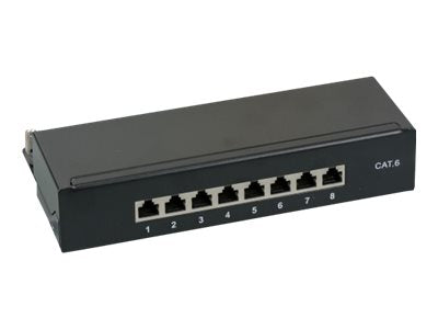 EFB Mini Patchpanel STP 8xRJ45 Cat6 Verpackung
