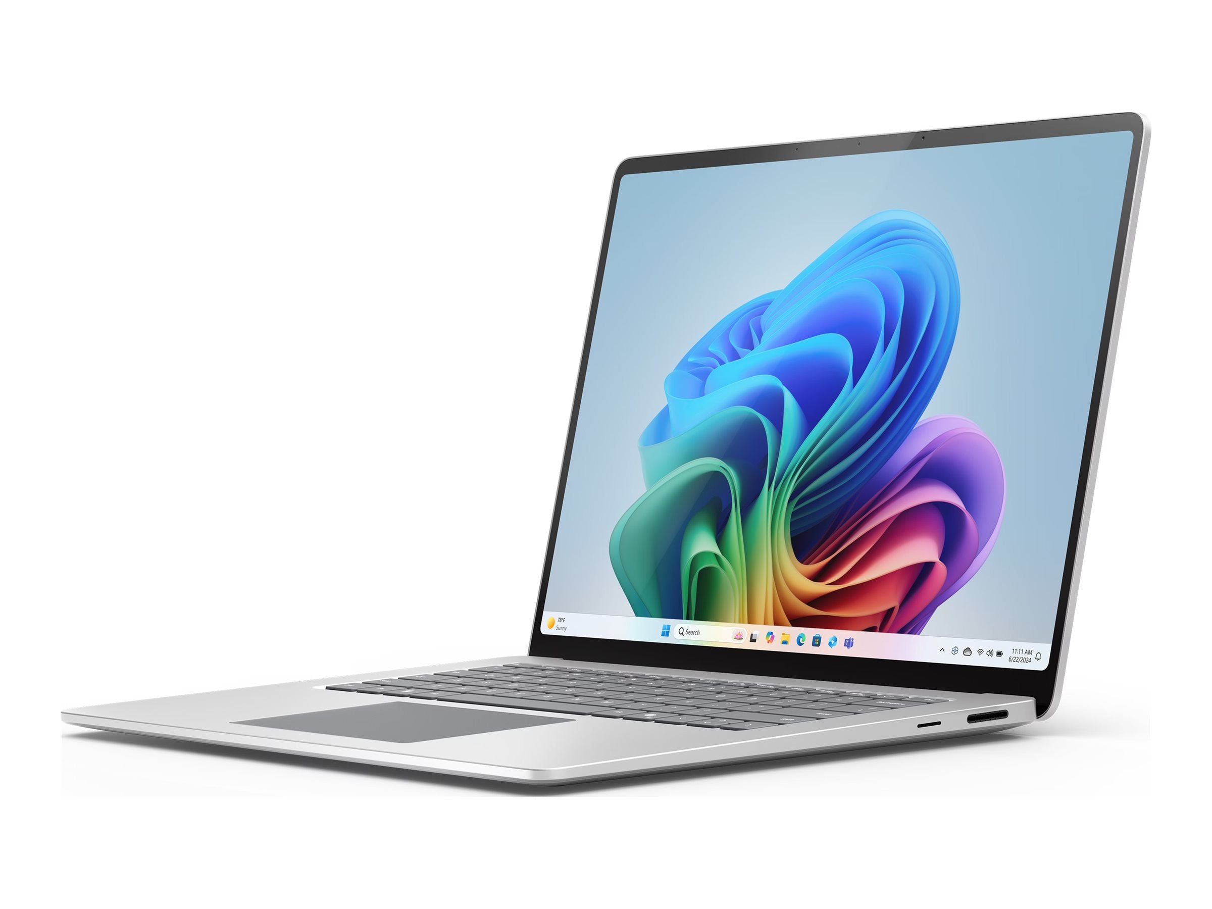 Vorderansicht des MICROSOFT Surface Laptop 7 Copilot+ PC 15 Zoll