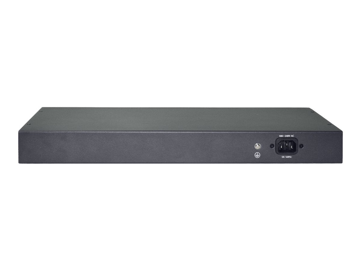 DIGITUS 24-port Fast Ethernet PoE Switch Vorderansicht