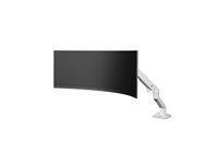 ERGOTRON HX Arm With Very Heavy Duty Pivot Desk Mount White für 1000 R Curved Monitore