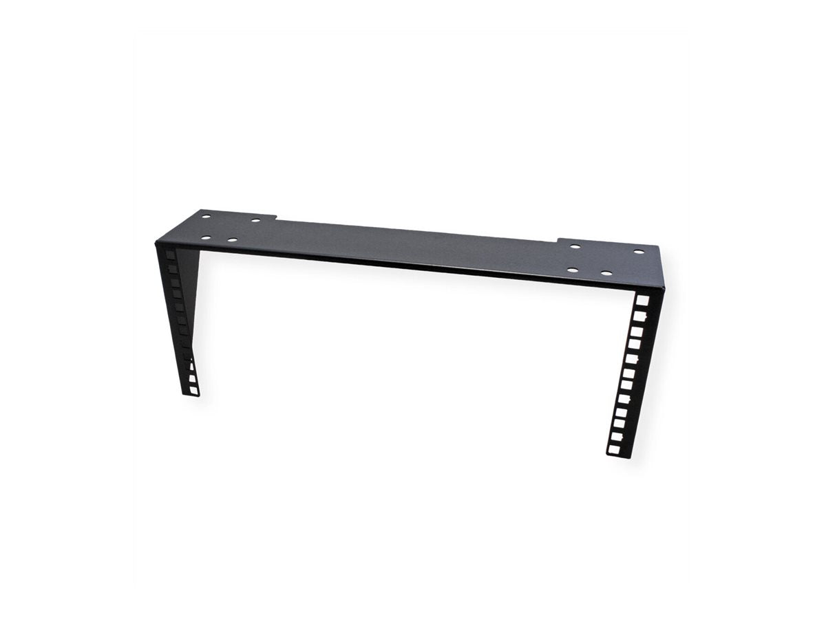 VALUE 19-Wand-/Untertischhalterung 4 HE schwarz - Montagebeispiel