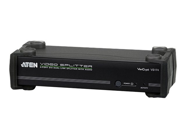 ATEN VS174 DVI Dual Link Video-/Audiosplitter 4fach - Vorderansicht