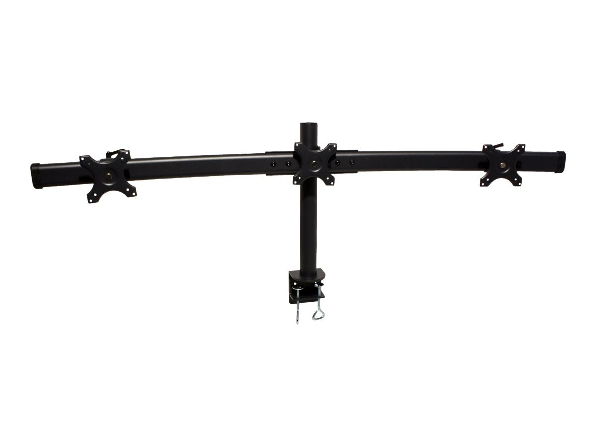VALUE LCD-Triple-Arm Trägerstange schwarz Vorderansicht