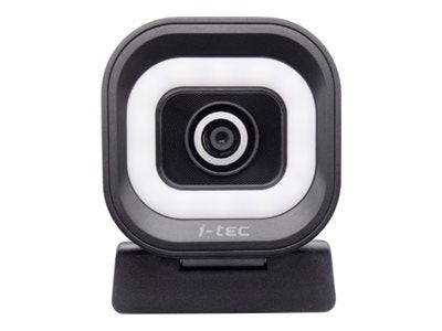 I-TEC SOLOMON 700 STREAM 4K Webcam mit Ringlicht - Vorderansicht