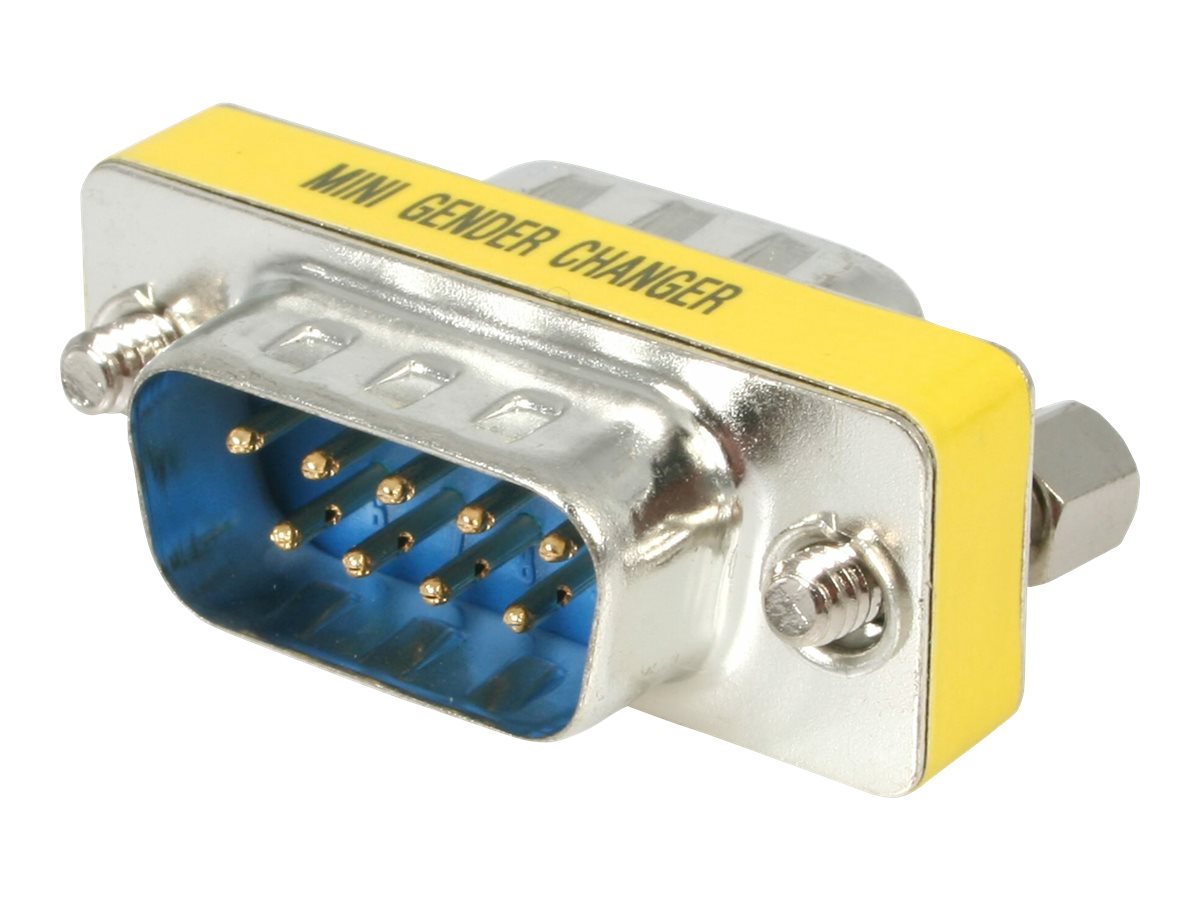 STARTECH.COM Slimline Serial DB9 Gender Changer M/M - Vorderansicht