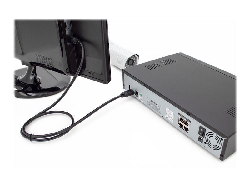 DIGITUS HDMI Premium High Speed Anschlusskabel Typ A St/St 1.0m m/Ethernet Detailansicht