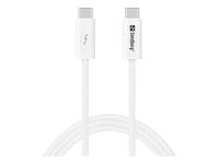 SANDBERG USB-C>C USB4 240W+40Gbps 1M