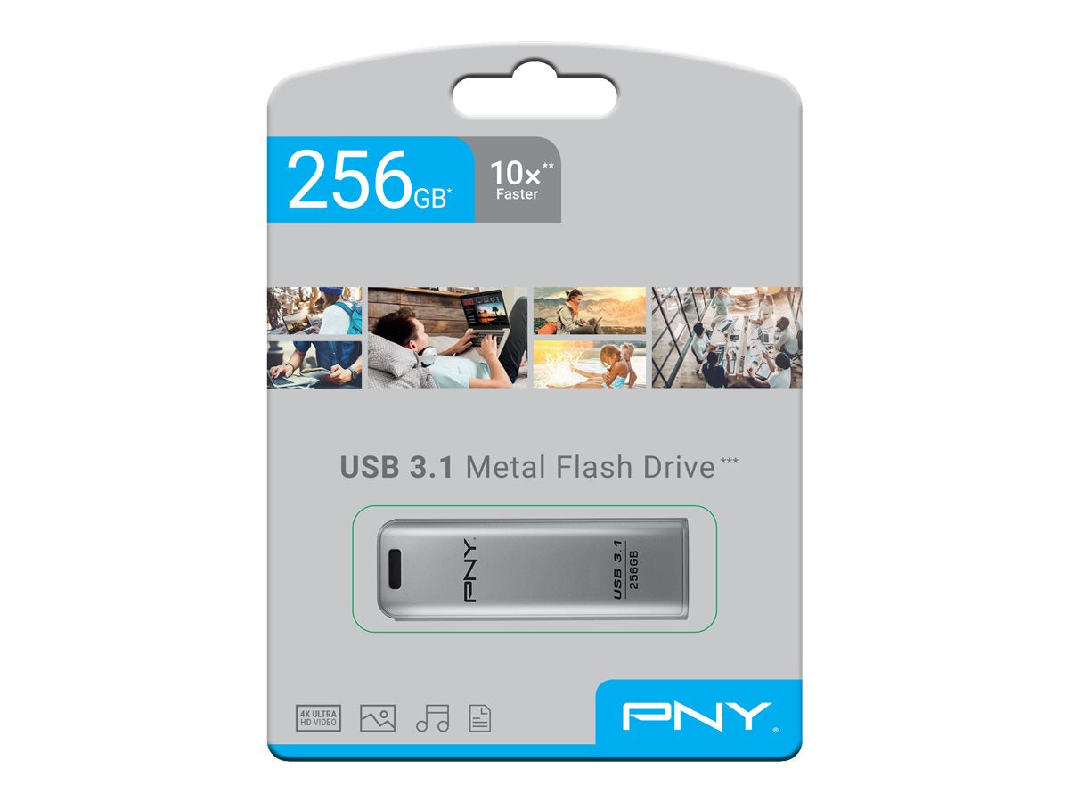 PNY ELITE STEEL USB 3.1 256GB USB Stick in Gebrauch
