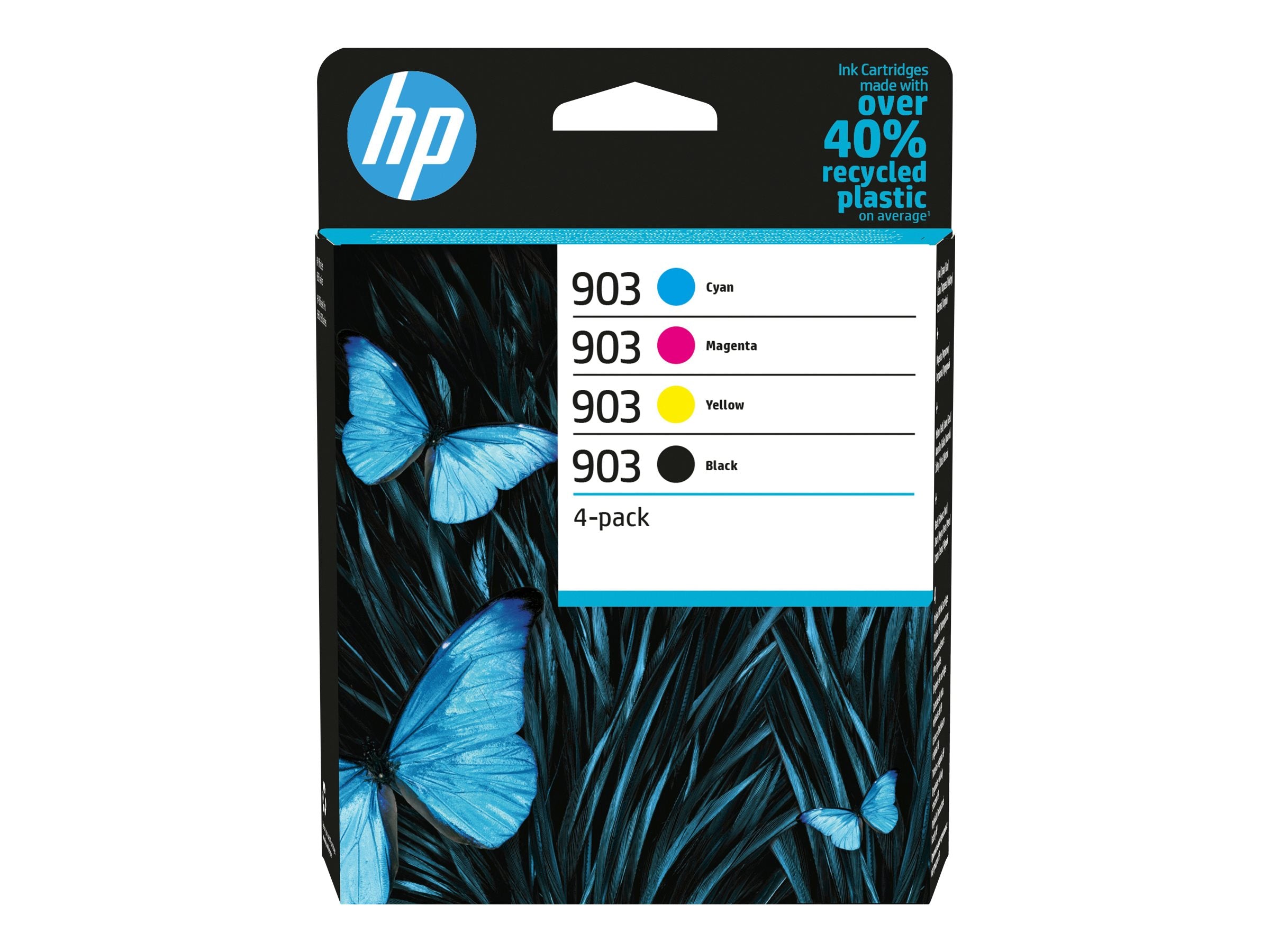HP 903 CMYK Original Ink Cartridge 4-Pack - Verpackung