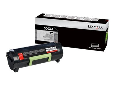 LEXMARK 600XA Toner schwarz Vorderansicht