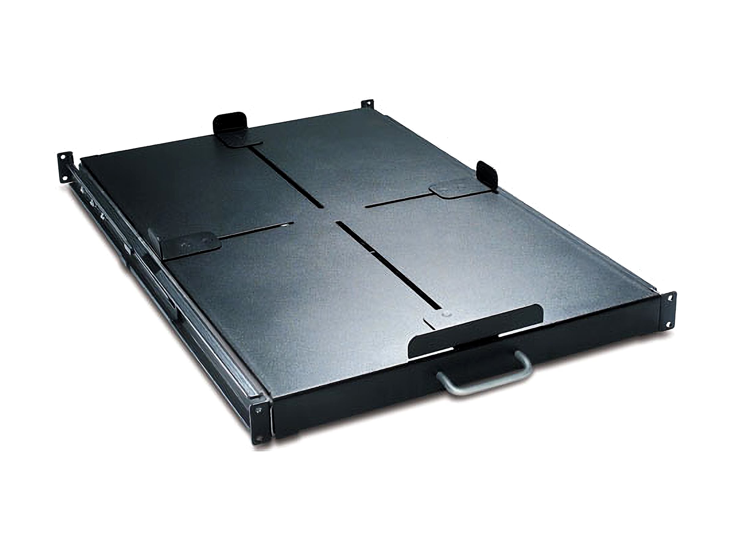 APC Sliding Shelf 91kg schwarz - Vorderansicht