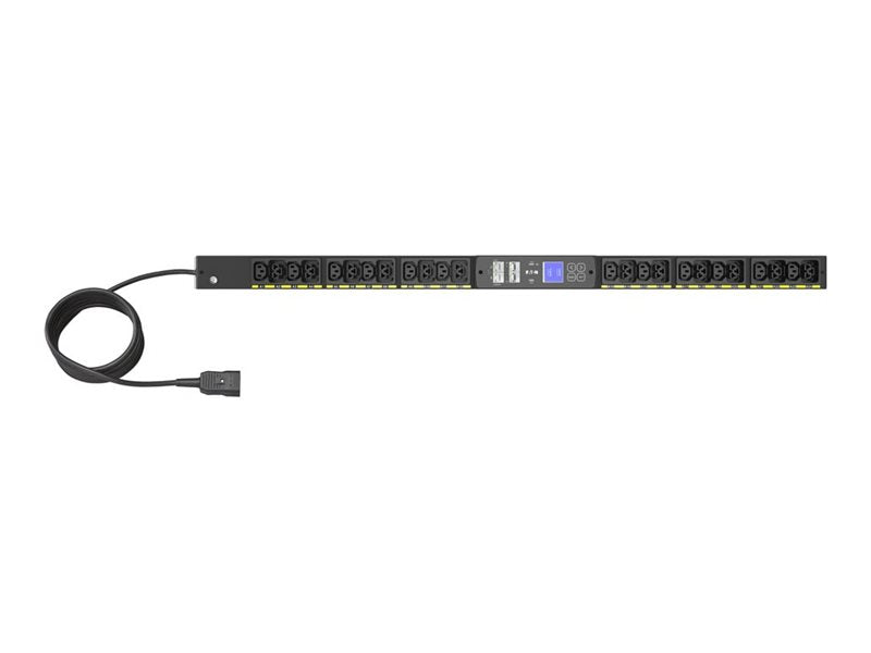 EATON PDU G4 MI 0U C20 16A 1P 12xC13 12xC39 - Vorderansicht
