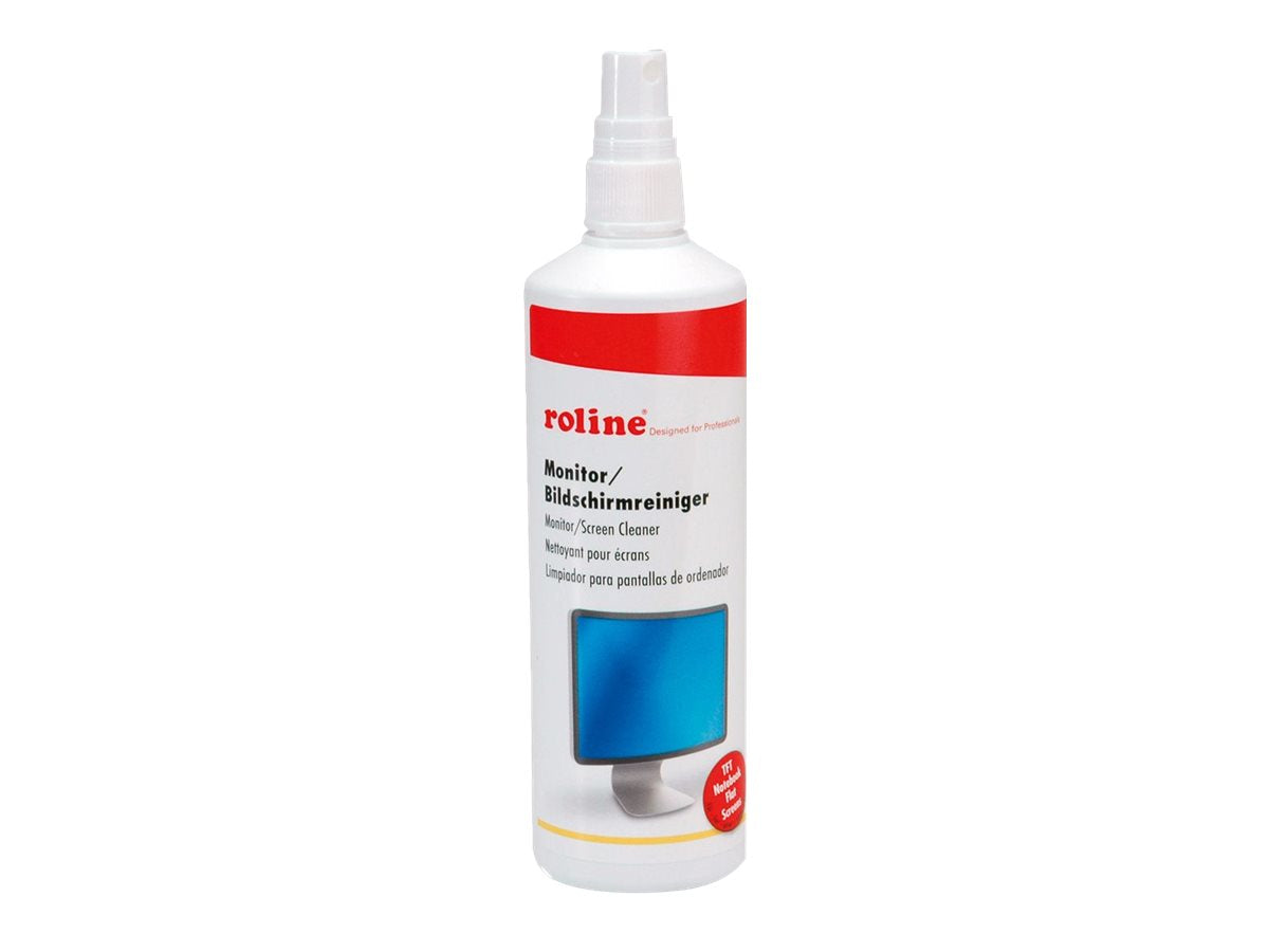 ROLINE Bildschirmreiniger TFT 250ml - Vorderansicht