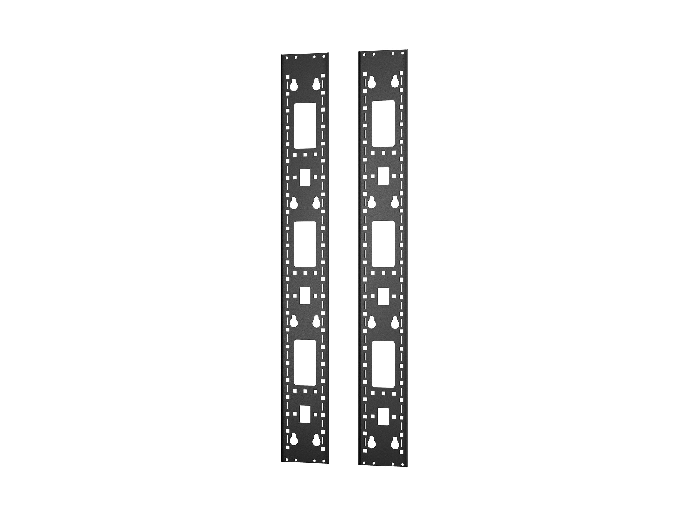 APC Easy Rack Vertical 0U Zubehörkanal 24U Vorderansicht