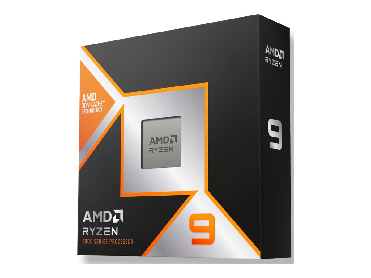 AMD Ryzen 9 9900X3D Prozessor Vorderansicht