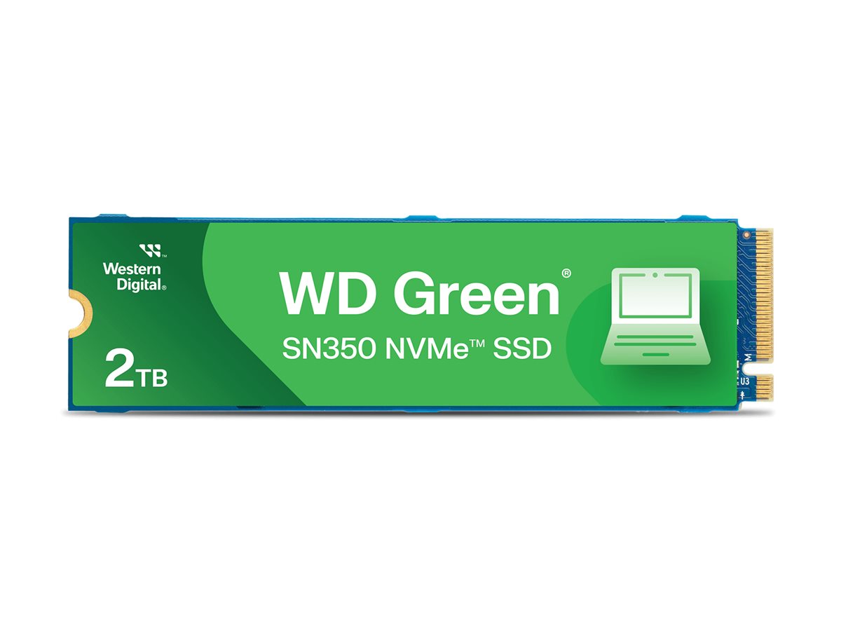 WD Green SN350 NVMe SSD 2TB Verpackung