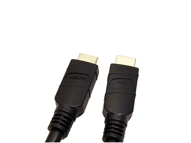 VALUE 4K UHD HDMI Kabel mit Repeater 10m - Anschluss