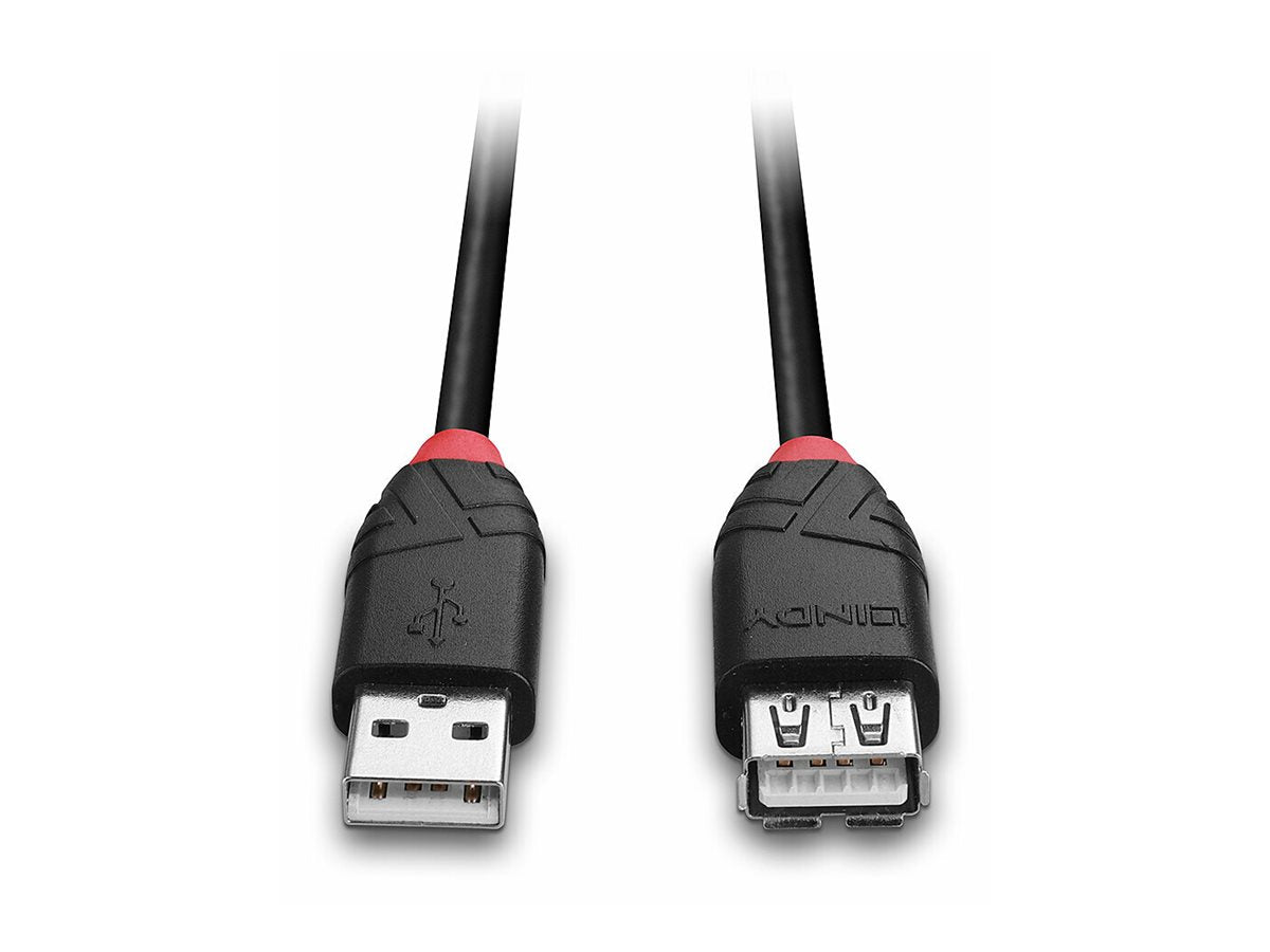LINDY USB 2.0 Aktivverlaengerung Slim 5m Vorderansicht