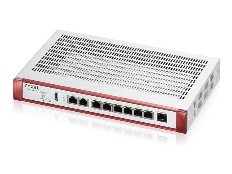 ZYXEL Firewall USG FLEX 200H Gold Security Bundle - Vorderansicht