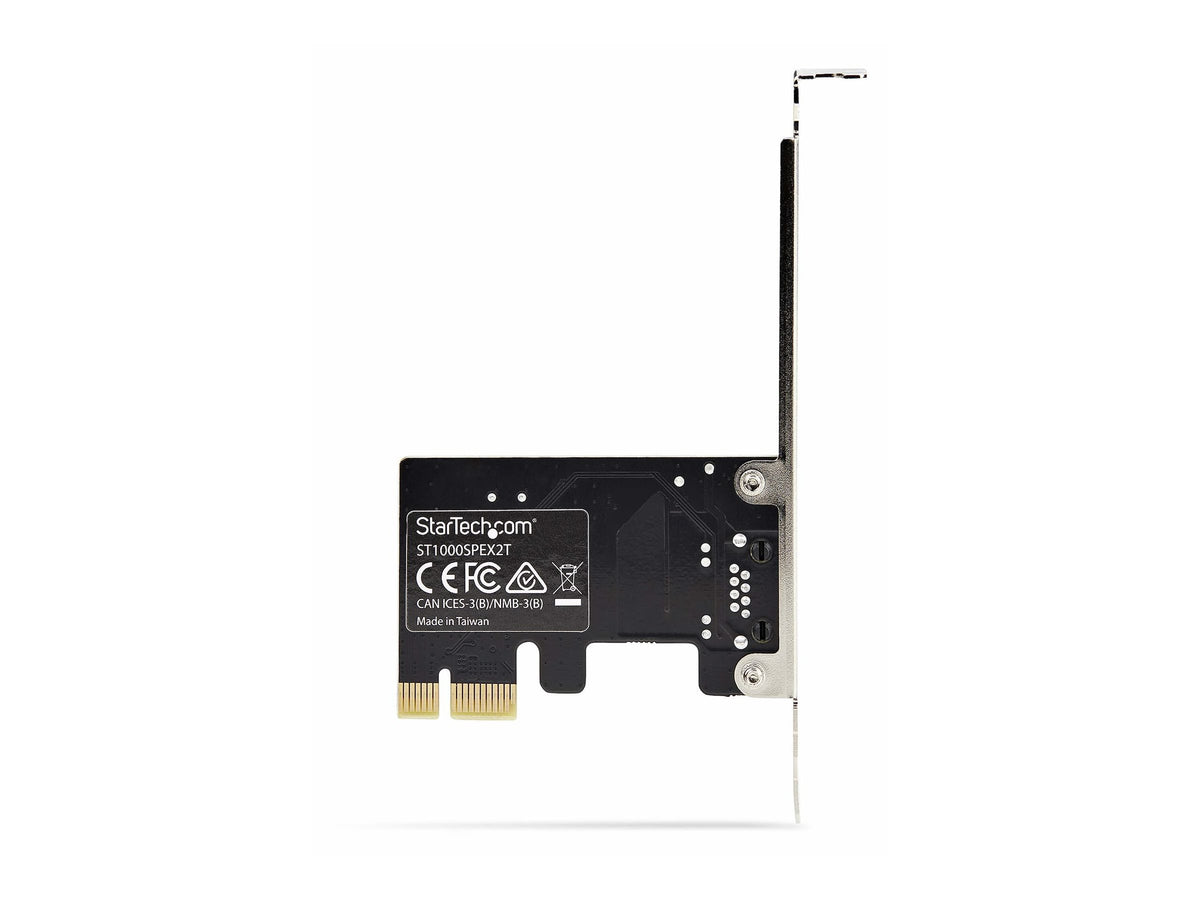 STARTECH.COM 1-Port Gigabit Netzwerkkarte PCI-Express LAN-Karte NIC Realtek RTL8111H 1Gb PCIe Netzwerkadapter TAA-konform