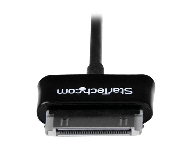 STARTECH.COM 3m Dock-Connector auf USB Kabel für Samsung Galaxy Tab - Vorderansicht