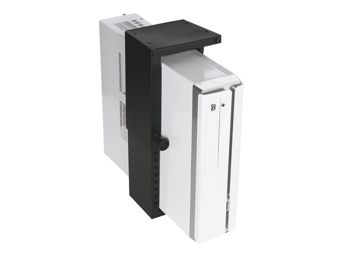 VALUE Mini-PC-Halter schwarz Seitenansicht