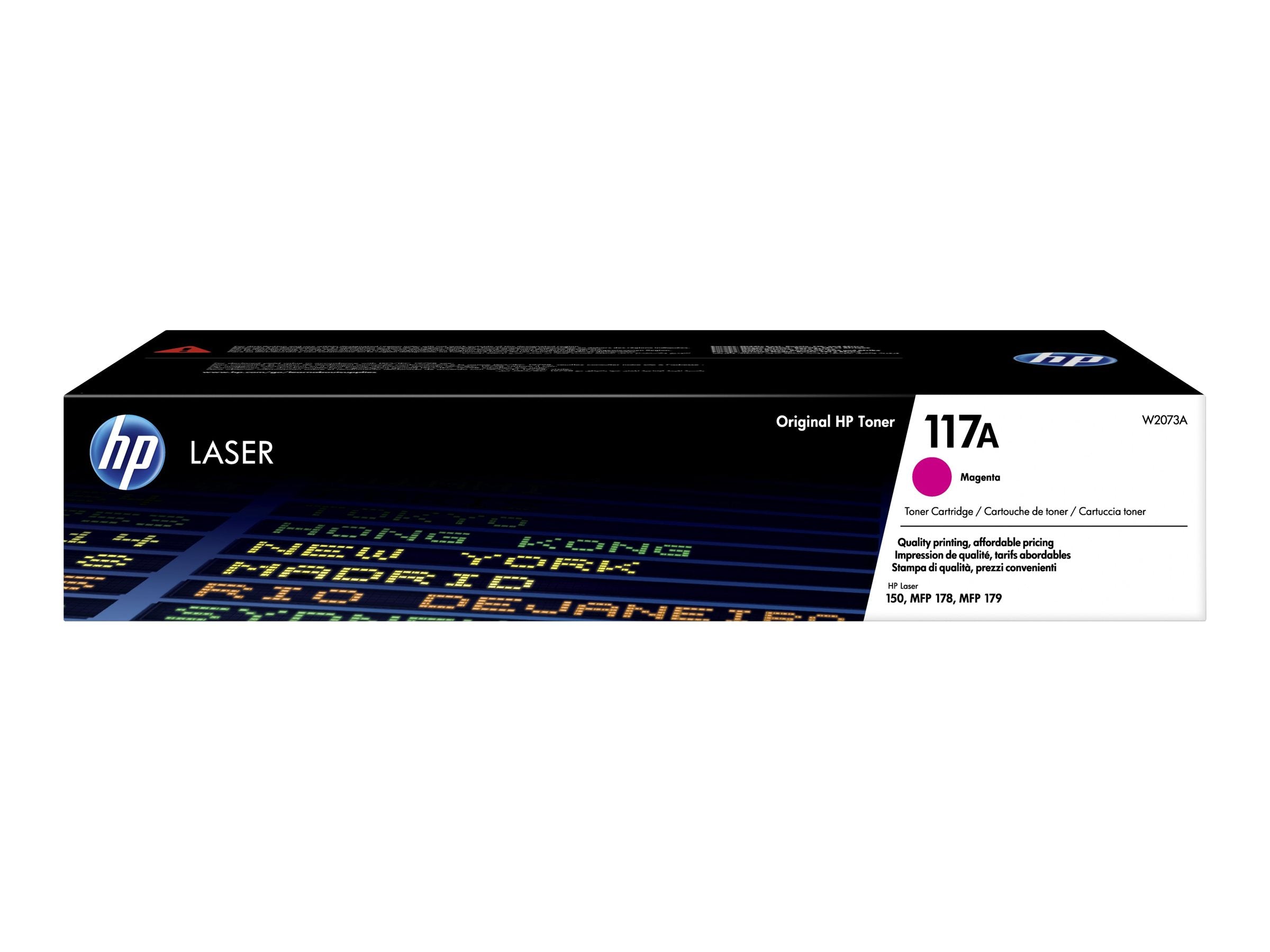 HP 117A Magenta Original Laser Toner Cartridge Vorderansicht