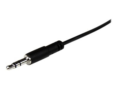 STARTECH.COM 1m Slim 3.5mm Stereo Extension Audio Cable - Detailansicht