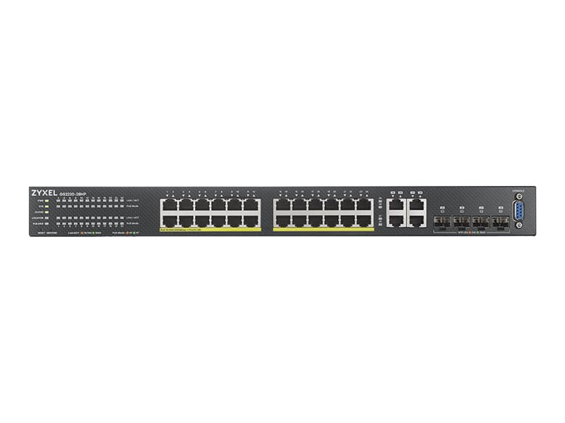 ZYXEL GS2220-28HP Switch Rückansicht