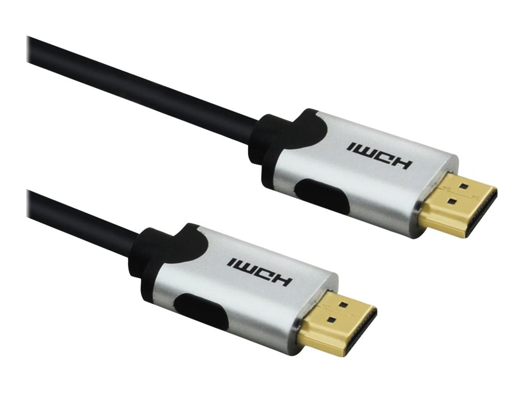 VALUE 10K HDMI Ultra High Speed Kabel ST/ST schwarz 3m Vorderansicht