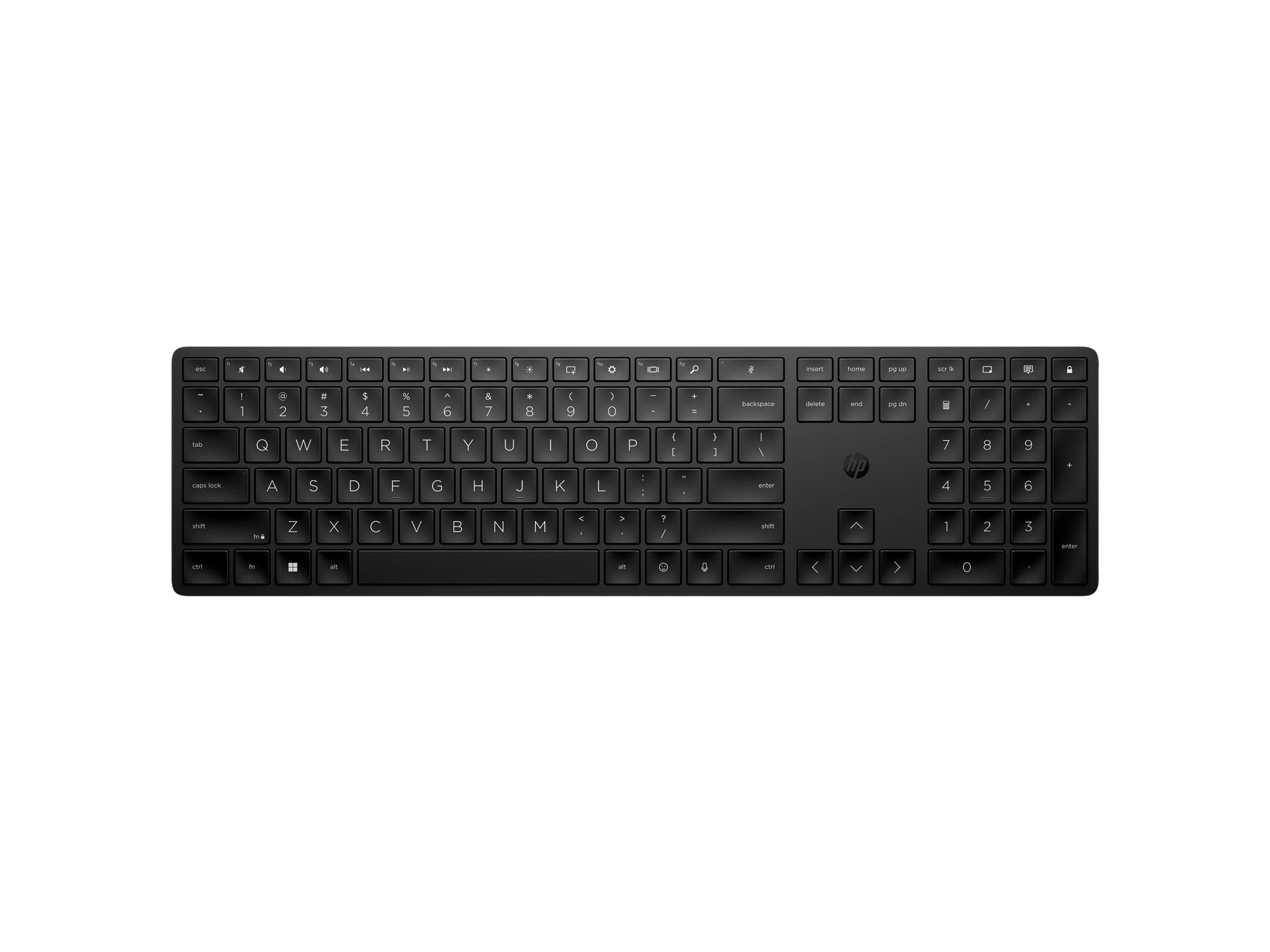 HP 455 Programmable Wireless Keyboard (DE) Seitenansicht
