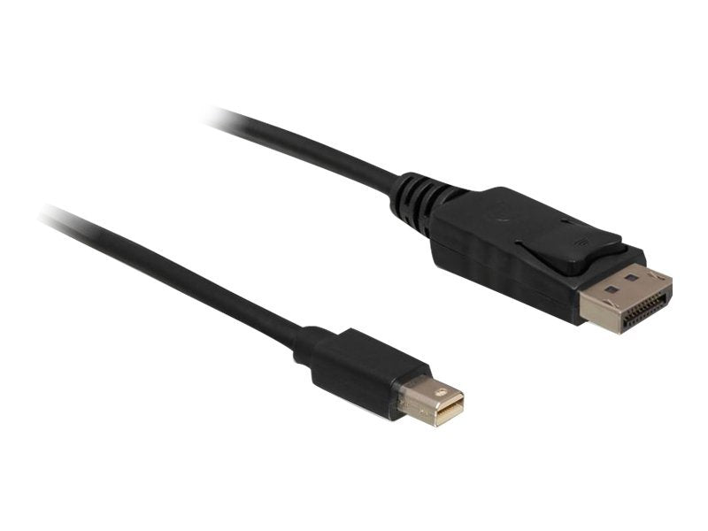 DELOCK Kabel Displayport mini > Displayport 1,8 - Vorderansicht