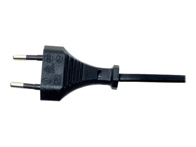 MANHATTAN Stromkabel Euro 8 Stecker 1.8m schwarz - Vorderansicht