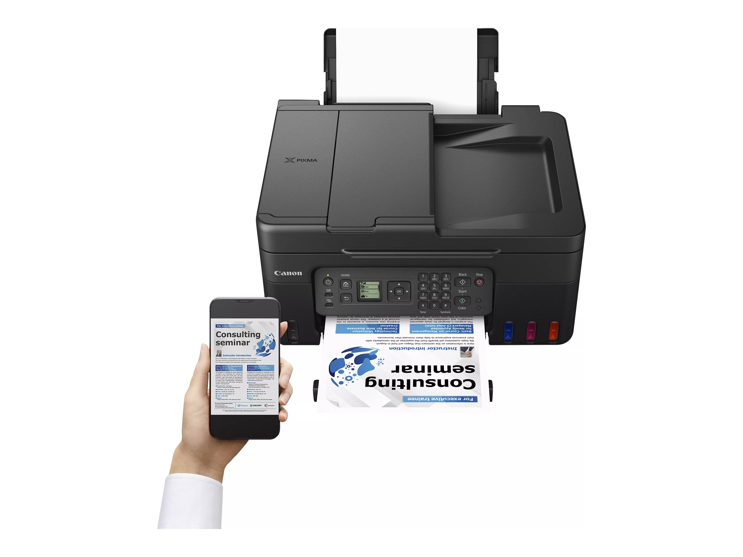 CANON PIXMA G4570 Rückansicht
