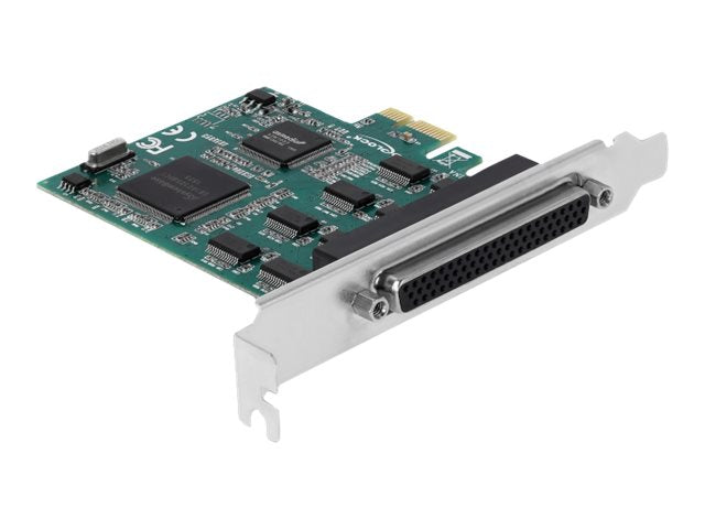 DELOCK PCI Express Karte zu 8 x Seriell RS-232 - Vorderansicht