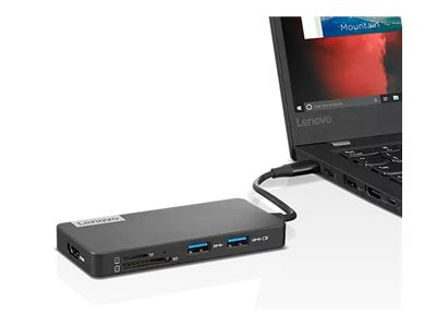 LENOVO USB-C 7-in-1 Hub Vorderansicht