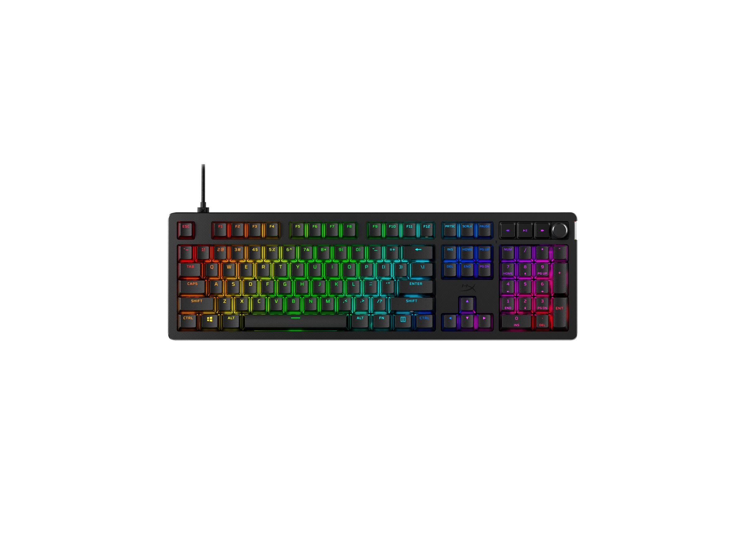 HP HyperX Alloy Rise Gaming Keyboard-GR (P) Detailansicht Tasten