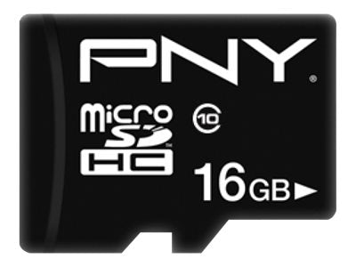 PNY Micro SD Card Performance Plus 16GB Detailansicht