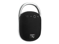 EFB Techly Mini Wireless Speaker LED Light Handsfree TF USB Black